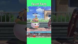 10 facts about taunts in Smash Ultimate!