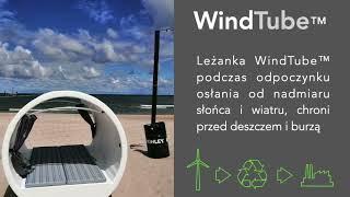 WindTube™ leżanka stworzona z zużytych łopat elektrowni wiatrowych - prezentacja