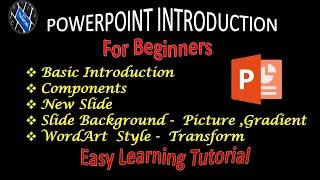 PowerPoint Tutorial | PowerPoint background design|PowerPoint for beginners | PowerPoint WordArt