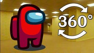 The Eerie Backroom of Among Us 360 video