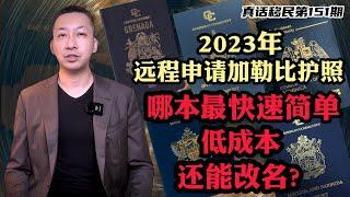 【真话移民】2023年加勒比小国护照如何选？关键词：远程办有法案速度快低成本不复杂能改名 #圣卢西亚护照 #圣基茨护照 #加勒比护照