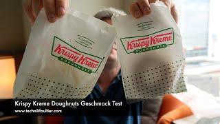 Krispy Kreme Doughnuts Geschmack Test