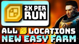 SPACE MARINE 2 NEW BEST EXP FARM & 2X ARMOURY DATA FARM (INDEPTH GUIDE) - LVL CLASSES FAST & EASY