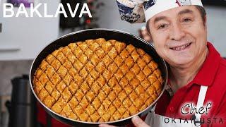 BAKLAVA ️El Açması Baklava Nasıl Yapılır ? l Oktay Usta