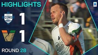 COMO-VENEZIA 1-1 | HIGHLIGHTS | Last-Second Gyrkjaer Equaliser For Venezia | Serie A 2024/25