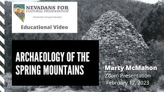 Archaeology of the Spring Mountains