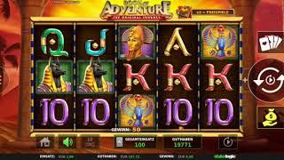 Mr. Green Online Casino "BOOK OF ADVENTURE" Freispiele auf 1,-€