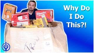 I Bought a PALLET of BROKEN Power Tools - Let's Fix Them!