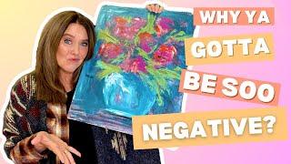 The Easiest Way To Learn Negative Painting