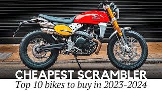 10 Cheapest Scrambler Motorcycles to Buy in 2024: Affordable Offroad-Ready Commuters