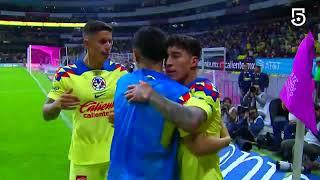 Gol de Alejandro Zendejas | América 4-3 Santos | Liga BBVA MX | Apertura 2023 -  Jornada 13