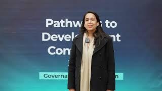 Hadia Majid highlights discussions on Pakistan's Challenges and Solutions at #Path2Dev 2024