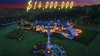 13 Acres of PURE LUXURY - Inside a Grand Estate in North Carolina