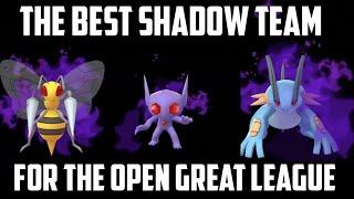 The BEST triple Shadow team for open Great League. Season 11 legend team still DOMINATES season 12