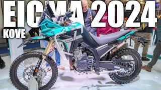 The new KOVE 2025 motorcycles - EICMA Italy