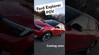 Ford Explorer POV coming soon. #car #ford #electriccar