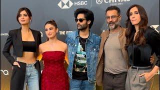 Aman Devgan,Rasha Tadani,Diana Penty,Pragya Kapoor & Abhishek Kapoor Clicked At Ajio Luxe Event