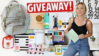 Back To School HAUL + GIVEAWAY! | Ashley Nichole