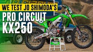 Motocross Action tests Jo Shimoda's Factory Pro Circuit Kawasaki KX250!