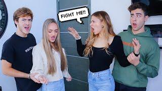 ARGUING IN FRONT OF OUR BOYFRIENDS PRANK *BAD IDEA* W/ MADDIE & ELIJAH