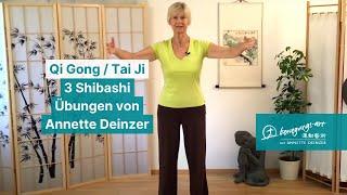 3 Übungen aus Shibashi, den 18 Harmoniefiguren - Qi Gong / Tai Ji Online Kurs