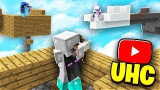 SKYBASE FOR THE WIN! (Minecraft YouTuber UHC)