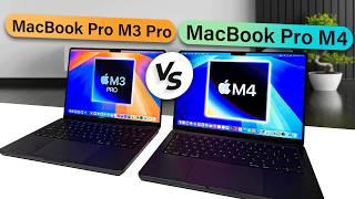 MacBook Pro M4 Vs M3 PRO - The M4 CRUSHES M3 PRO!