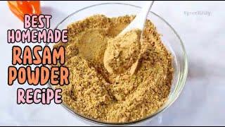 Best Homemade Rasam Powder Recipe – A Game-Changer for Bold, Authentic Flavor! #spicerally