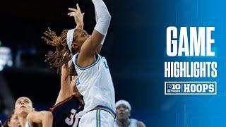 Pepperdine at UCLA | HIGHLIGHTS | Big Ten Women's Basketball | 11/12/24