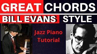 ROOTLESS VOICINGS-"Everything Happens to Me" - Bill Evans Style, Get a pro jazz sound tutorial.