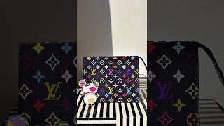 Louis Vuitton x Takashi Murakami TOILETRY POUCH 2025 Black Multicolor Unboxing #LVxMurakami