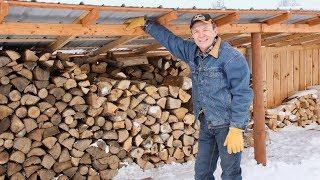 #22 Firewood, Dry & Store | At The Ranch