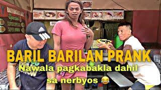 TOY GUN PRANK /Maglalaro lang naman kame ng baril barilan  PUBLIC PRANK