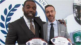 Randy Moss AND Alex Smith surprised with College Football Hall of Fame selections | NFL Countdown