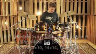 DW Drums Collector's Liquid Copper With Black Nickel Hardware