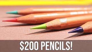 MOST EXPENSIVE COLORED PENCILS EVER... Are they WORTH IT?