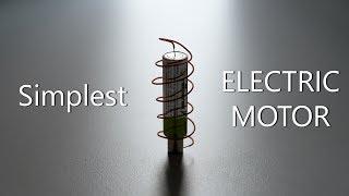 THE SIMPLEST ELECTIC MOTOR