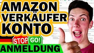 Amazon Seller Central Account Erstellen + Wichtige Einstellung