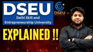 DSEU 2023:Compete Admission Process Delhi Skill and Entrepreneurship University Complete Details