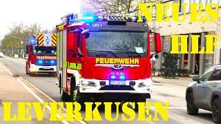 [NEUES HLF 20!] LÖSCHZUG + Alarm + RTW BF LEVEKUSEN Feuerwache 1 #MontisEinsatzfahrten