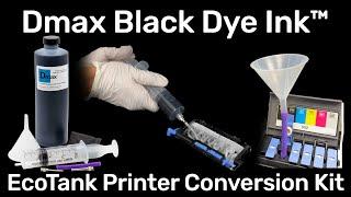 Dmax Black Dye Ink™ EcoTank Conversion Kit – Freehand Graphics™