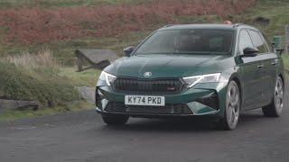 Skoda Octavia VRS Preview in Royal Green