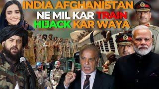 Pak Media and Asim Munir Crying India ne Afghanistan Me Training De Kar Train Hijack Kar Waya