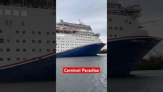 Carnival Paradise departing Tampa FL January 13 2024