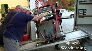 Woodturning - The Move Home!