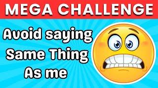 Avoid Saying The Same Answer As Me | Mega Challenge | Don't Say What I Say | Quizzer Bee