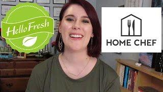 Hello Fresh vs. Home Chef ~ Review & Cooking 4 Recipes