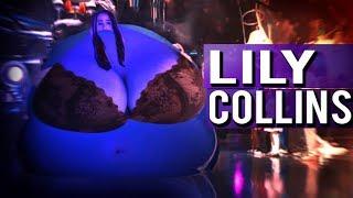 Lily Collins Blueberry Inflation