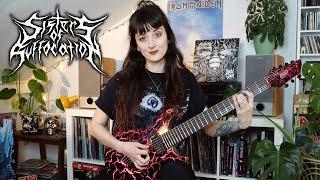 Sisters Of Suffocation - Host Of A Dead Fetus | Guitar playthrough by Emmelie