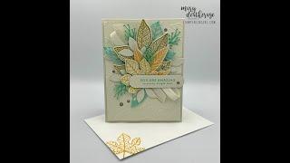 Stampin Up//Sneak Peek//Online Exclusive//Changing Leaves//Thank You Card